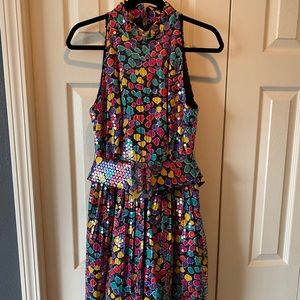 Vintage sequin dress